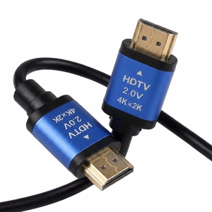 Kabelis HDMI 2.0 Blue Star 4K 120Hz - High Speed, HDR, ARC, Ethernet, AWM, 18Gbps 3 m melns