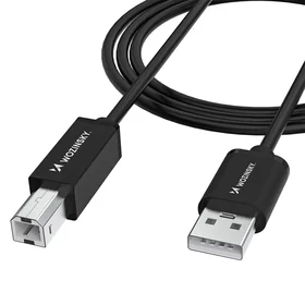 Wozinsky WKDDY3S USB-B - USB-A 480Mb/s kabelis 2m - melns