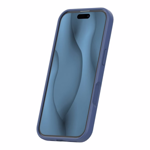 Silikona Thin Mag maciņš iPhone 17 6,3" tumši zils