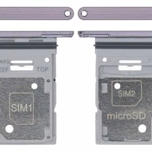 Держатель SIM-карты Samsung A556 A55 5G Awesome Lilac оригинальный (service pack)