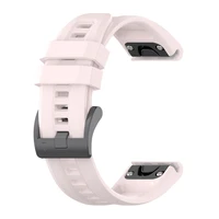 Silikona siksna GARMIN FENIX 3 / 3HR / 5X / 6X / 6X Pro / 7X / 7X Pro rozā (3)