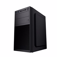 Gembird Mini-tower computer case Fornax K300, Micro-ATX, 2x USB 3.0 + 2x USB 2.0, melns
