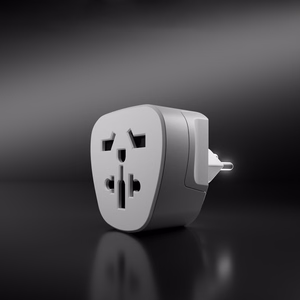 Adapteris no CH sienas kontaktdakšas uz universālo kontaktdakšu