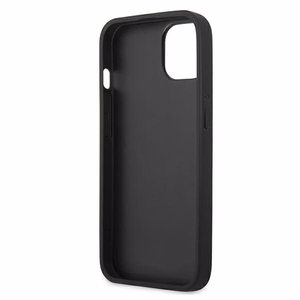 Guess Saffiano siksniņas viedtālruņa apvalks iPhone 13 mini 5.4" - zils