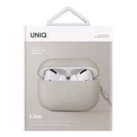 Uniq Lino viedtālruņa apvalks AirPods Pro 2 - bēšs