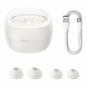 Bezvadu austiņas Baseus Bowie WM02 TWS, Bluetooth 5.0 (baltas) OS