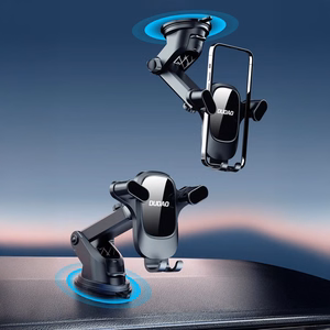 Dudao F5PRO+ auto turētājs ar piesūcekni - melns