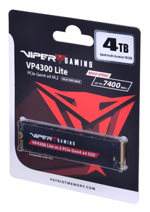 Patriot Memory VP4300 Lite M.2 4 TB PCI Express 4.0 NVMe (VP4300L4TBM28H)
