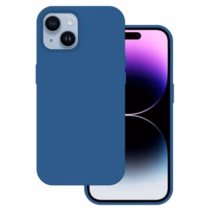 Tel Protect Silicone Premium for iPhone 15 Plus navy