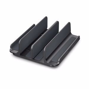 Spigen LD208S4 Desk Organizer for Laptops, Tablets, Smartphones, Keyboards - Gray