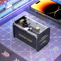 Portatīvais lādētājs Dudao "K16Pro" Melns 20000mAh 22.5W (QC3.0/ USB) (LED displejs)