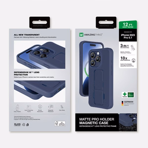 Amazing Thing Matte Pro Mag apvalks 12FT IP156.1PMPBU Iphone 15 Pro tumši zila