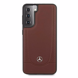 Mercedes Urban Line apvalks Samsung Galaxy S21+ - Sarkans