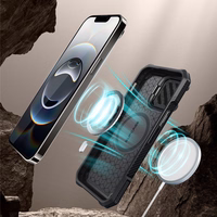 Supcase UB XT Mag MagSafe iPhone 16e viedtālruņa apvalks - melns