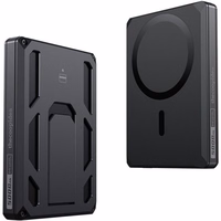 Portatīvais lādētājs VEGER 5000 mAh MFi PD 20W Wallet Tracker W0582 melna