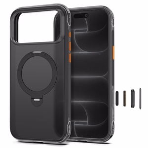 Tech-Protect MagAir Stand MagSafe CC  iPhone 18 Pro Max / 17 Pro Max vāciņš, matēti melns