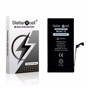StellarXcell Diagnostic akumulators Apple iPhone 15, 3349 mAh (standarta ietilpība + augstas kvalitātes BMS kopija)