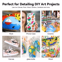 Akrila marķieru pildspalvas ARRTX 30A, 30 pasteļkrāsas