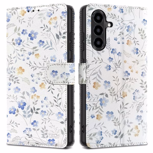 Tech-Protect Wallet чехол для Samsung Galaxy A57 5G цветочный принт