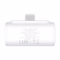 Portatīvais lādētājs OS-Baseus Compact IP 5000mAh 20W (balts)