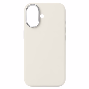 Liavec Silky maciņš ar metāla kameras rāmi priekš Iphone 17 bēšs