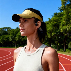 Dudao U22 Bluetooth 5.2 Bone Conduction Austiņas with Headband - melns