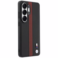 BMW Perforated Stripe Logo MagSafe Maciņš for Samsung Galaxy S26 Ultra - sarkans