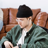 Borofone austiņas BM100 Pro ar mikrofonu melnas