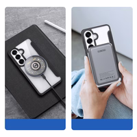 Dux Ducis Skin X Pro MagSafe saderīgs Maks Maciņš for Samsung Galaxy S26+ - melns