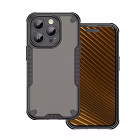 Defender Matēts maciņš for iPhone 17 Pro 6,3" melns