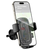 Borofone auto turētājs BH131 Follower pie ventilācijas melns