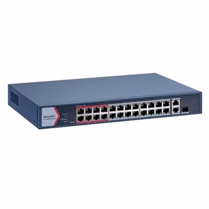 PoE slēdzis Hikvision DS-3E1326P-EI/M