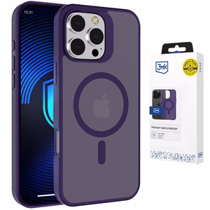 3mk Smoke MagCase for iPhone 16 Pro Max - violets-Translucent