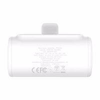 Portatīvais lādētājs OS-Baseus Compact IP 5000mAh 20W (balts)