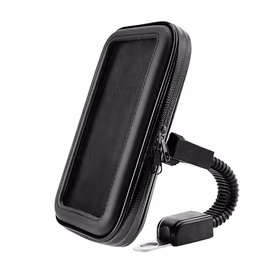 Motocikla turētājs - ūdensizturīgs uz spoguļa 7,0"