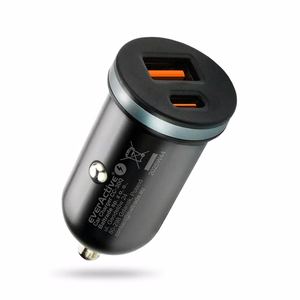 Automašīnas lādētājs everActive CC-30Q USB + USB-C QC 3.0 PD 35W