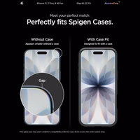 Spigen Glas.tR EZ Fit Aizsargstikls iPhone 16 Pro / 17 / 17 Pro - 2 gab.