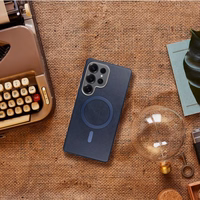 Maciņš "Gentelman Mag Cover" priekš iPhone Air tumši zils