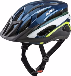 Alpina MTB17 – велосипедный шлем, тёмно-синий/неоновый, 58–61 см