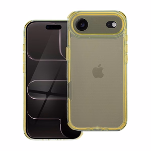 MATRIX CLEAR viedtālruņa apvalks IPHONE 17 Air dzeltens