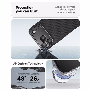Spigen Liquid Air maciņš modelim iPhone 18 Pro Max / 17 Pro Max – krāsa: matēta melna