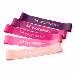 Wozinsky WGO-5A mini aktivizācijas pretestības lentes no TPE - 5 gab.