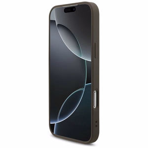 GUESS GUE005598 (4G PU Big Logo) aizsargvāciņš ierīcei iPhone 18 Pro Max / 17 Pro Max, krāsa – brūna