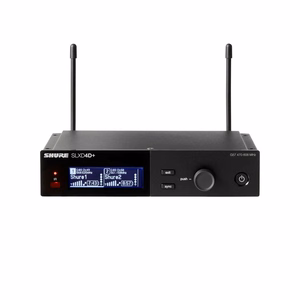 Shure SLXD24D+E/B58-G65 – dubultā digitālā bezvadu sistēma ar diviem rokas Beta 58A mikrofoniem, 470–606 MHz