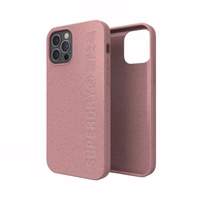 SUPERDRY Maciņš Snap COMPOSTABLE IPHONE 12/12 PRO rozā