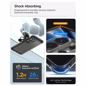 SPIGEN futrālis TOUGH ARMOR saderīgs ar MagSafe priekš SAMSUNG S26 Ultra gunmetal