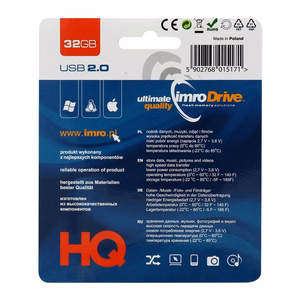 IMRO USB-накопитель BLACK 32GB USB2.0