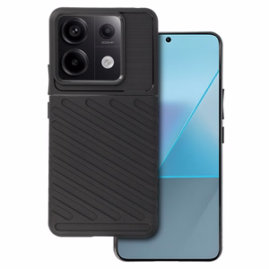 Pērkona viedtālruņa apvalks Xiaomi Redmi Note 13 Pro 5G melns