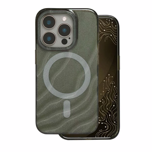 „Tecto Shield Desert Mag“ vāciņš modelim iPhone 15 Pro 6,1", tumši olīvzaļš
