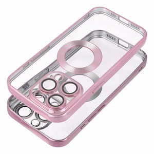 Viedtālruņa apvalks GLAM IPHONE 16e (SE 4 2025) rozā